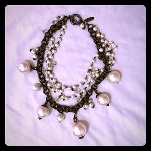 Statement Pearl Boutique Necklace